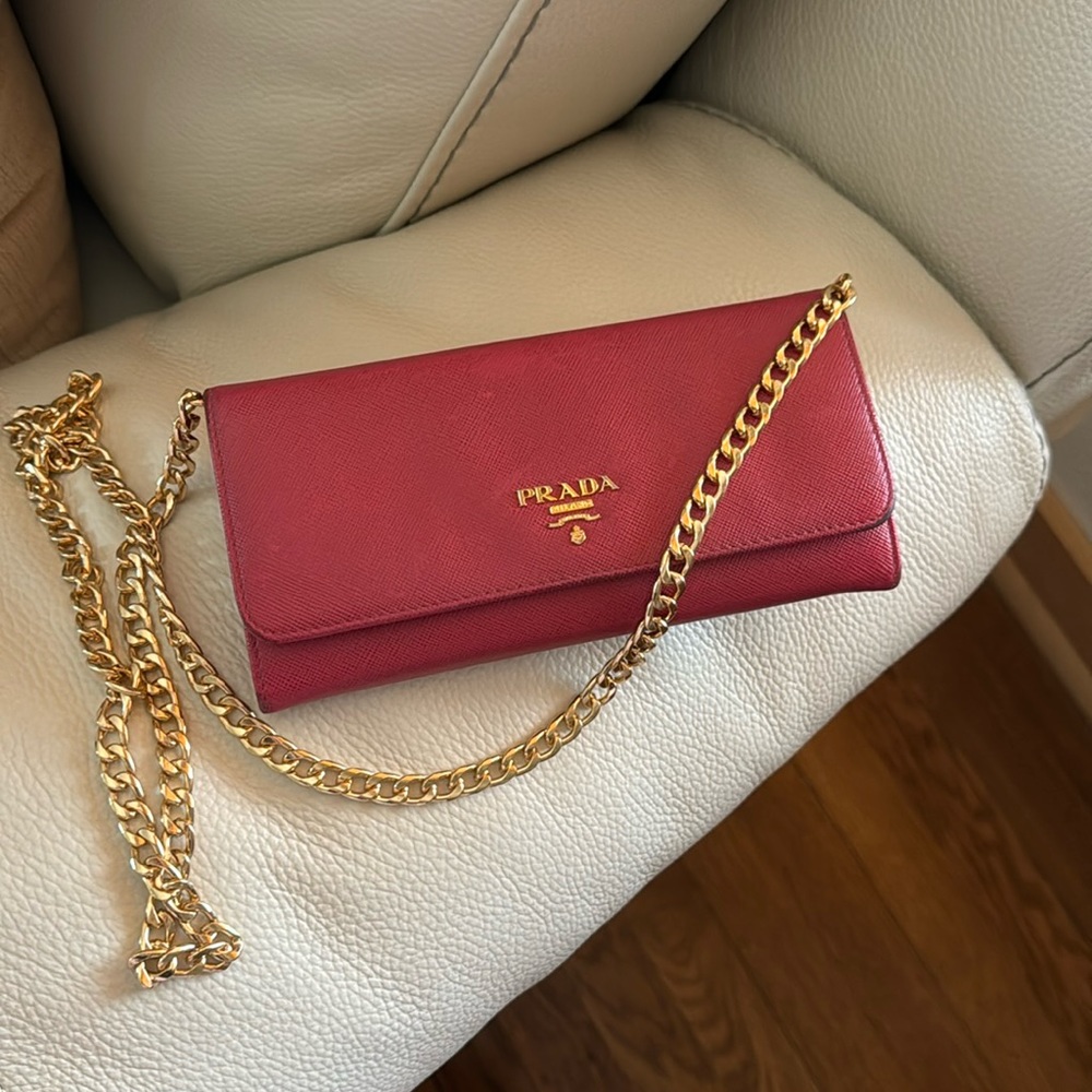 Authentic PRADA wallet! Absolutely beautiful! matching cardholder sold separate!